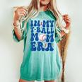 In My T Ball Mom Era Ball Mom Life Mama Mother's Day Women's Oversized Comfort T-shirt Chalky Mint