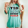 Tio Of The Berry First Birthday Girl Sweet Strawberry Bday Women's Oversized Comfort T-shirt Chalky Mint