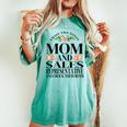 I Have Two Titles Mom And Sales Representative Mother's Day Women's Oversized Comfort T-shirt Chalky Mint