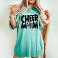Cheer Mom Pom Pom Cheerleader Team Mama Cheerleading Women's Oversized Comfort T-shirt Yam