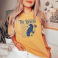 Consider The Ravens Christian Bible Scripture Luke 12 Women's Oversized Comfort T-shirt Mustard