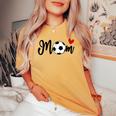 Soccer Cute Mom For Football Lovers Mother's Day Idea Women's Oversized Comfort T-shirt Mustard