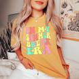 In My Summer Break Era Last Day Of School Teacher Summer Women's Oversized Comfort T-shirt Mustard