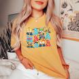 Toy Story Mama Boy Mom Mother's Day For Womens Women's Oversized Comfort T-shirt Mustard