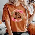 100Th Birthday 100 Years Old Loved Awesome Since 1921 Women's Oversized Comfort T-shirt Yam