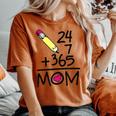 247365 Mom Cute Mum Mama Mom Mommy Women Women's Oversized Comfort T-shirt Yam