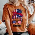 Bandana Headscarf Sunglasses Girls Trump Women's Oversized Comfort T-shirt Yam