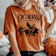 Cicadas 2024 Comeback Tour Band Concert Insect Emergence Women's Oversized Comfort T-shirt Yam