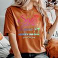 Cute Girls Trip Sisters On The Loose Sisters Trip 2024 Women's Oversized Comfort T-shirt Yam