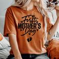 My First Pregnancy Announcement Mom To Be 2024 Women's Oversized Comfort T-shirt Yam