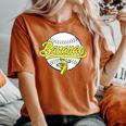 Let's Go Bananas Women's Oversized Comfort T-shirt Yam