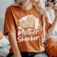 Oyster Shucker Oyster Farmer Mother Shucker Women's Oversized Comfort T-shirt Yam