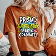 Proud Superhero Team 2024 Boys Girls Pre-K Crew Graduation Women's Oversized Comfort T-shirt Yam