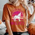 Youth Just A Girl Who Loves Wolves Vintage Retro Women's Oversized Comfort T-shirt Yam