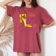 96 And Gorgeous 96Th Birthday 96 Years Old Queen Bday Party Women's Oversized Comfort T-shirt Crimson