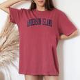 Anderson Island Wa Vintage Athletic Sports Jsn2 Navy Print Women's Oversized Comfort T-shirt Crimson