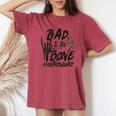 Bad To The Bone Ortho Squad Orthopedic Nurse Trauma Nurse Women's Oversized Comfort T-shirt Crimson