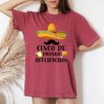 Cinco De Drinko Bitchachos Tequila Drinking Cinco De Mayo Women's Oversized Comfort T-shirt Crimson