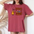 The Duck Song Got Any Grapes Meme Women's Oversized Comfort T-shirt Crimson