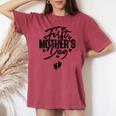 My First Pregnancy Announcement Mom To Be 2024 Women's Oversized Comfort T-shirt Crimson
