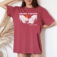 Grand Canyon National Park Arizona Vintage Womens Women's Oversized Comfort T-shirt Crimson