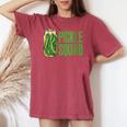 Pickle Squad Pickles Food Team Pickles Love Pickles Women's Oversized Comfort T-shirt Crimson