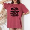 Proud Mama Class Of 2024 Graduate Matching Family Graduation Women's Oversized Comfort T-shirt Crimson