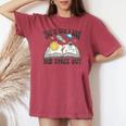 Space Book Teacher Time To Read A Book And Space Out Women's Oversized Comfort T-shirt Crimson