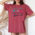 Tough Enough To Be A Soccer Mom Crazy Enough To Love It Women's Oversized Comfort T-shirt Crimson