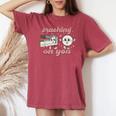 Valentines Day Nurse Crushing On You Peds Picu Rn Aid Rn Women's Oversized Comfort T-shirt Crimson