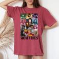 Vintage 90’S Mom Vibes Mom Life Mother's Day Women's Oversized Comfort T-shirt Crimson