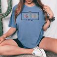 Registrar Crew Team Back To School Teacher Supplies Women's Oversized Comfort T-shirt Blue Jean