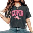 Cupid University Cute Women's N Girl Valentine's Day Women's Oversized Comfort T-Shirt Pepper