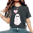 Cute Be My Boo Valentine Ghost Valentine Mens Women's Oversized Comfort T-Shirt Pepper