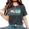 First Speech Then Beach I Am Earning A Summer Break Teacher Women's Oversized Comfort T-Shirt Pepper