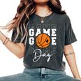 Game Day Basketball For Youth Boy Girl Basketball Mom Women's Oversized Comfort T-Shirt Pepper