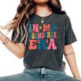 In My Godmother Era Groovy Retro Mommy Mama Mother's Day Women's Oversized Comfort T-Shirt Pepper