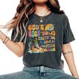 God's Rock Solid Breaker Rock Beach Vbs 2024 Christian Women's Oversized Comfort T-Shirt Pepper