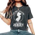I'm Not Yelling I'm From New Jersey State Map Pride Women's Oversized Comfort T-Shirt Pepper