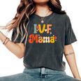 Ivf Mama Groovy Rainbow Ivf Mom Fertility Surrogate Women's Oversized Comfort T-Shirt Pepper