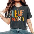 Ivf Mama Rainbow Ivf Mom Groovy Transfer Day Women's Oversized Comfort T-Shirt Pepper