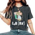 Lab Rat Science Chemistry Teacher Student Women's Oversized Comfort T-Shirt Pepper