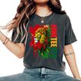 Lion Junenth African American Black Lion 1865 Women's Oversized Comfort T-Shirt Pepper