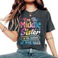 Middle Sister I'm The Reason We Have Rules Matching Women's Oversized Comfort T-Shirt Pepper