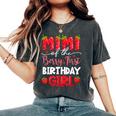 Mimi Of The Berry First Birthday Girl Strawberry Family Women's Oversized Comfort T-Shirt Pepper