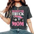 Monster Truck Mom Truck Lover Mom Women's Oversized Comfort T-Shirt Pepper