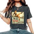 Pinup Girl Wings Vintage Poster Ww2 Women's Oversized Comfort T-Shirt Pepper