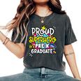 Proud Superhero Of A 2024 Boys Girls Pre-K Crew Graduation Women's Oversized Comfort T-Shirt Pepper
