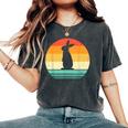 Retro Bunny Lover Vintage Rabbit Women's Oversized Comfort T-Shirt Pepper