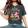 So Long 1St Grade Look Out 2Nd Grade Here I Come Unicorn Kid Women's Oversized Comfort T-Shirt Pepper